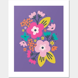 Summer Floral Posters and Art